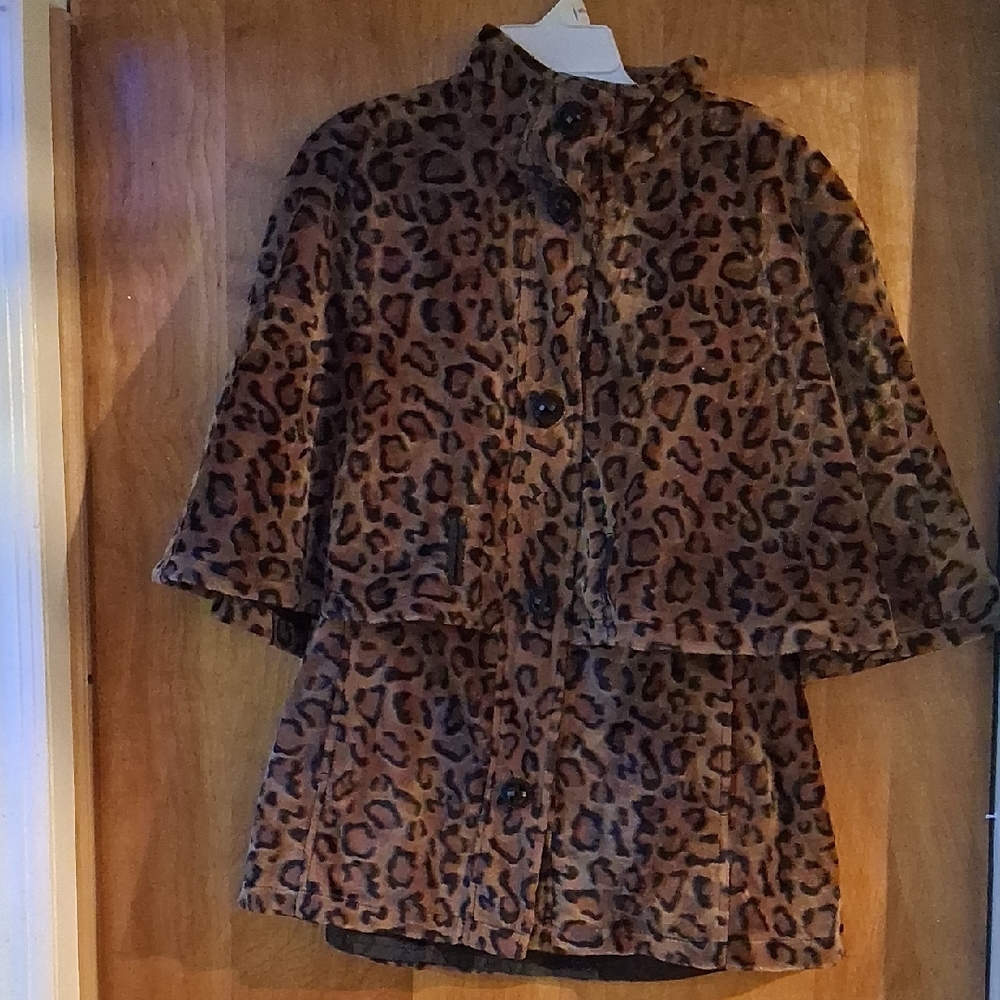 Betsey Johnson Cheetahprint Coat